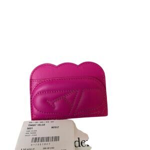 Alexander McQueen pink cardholder with logo